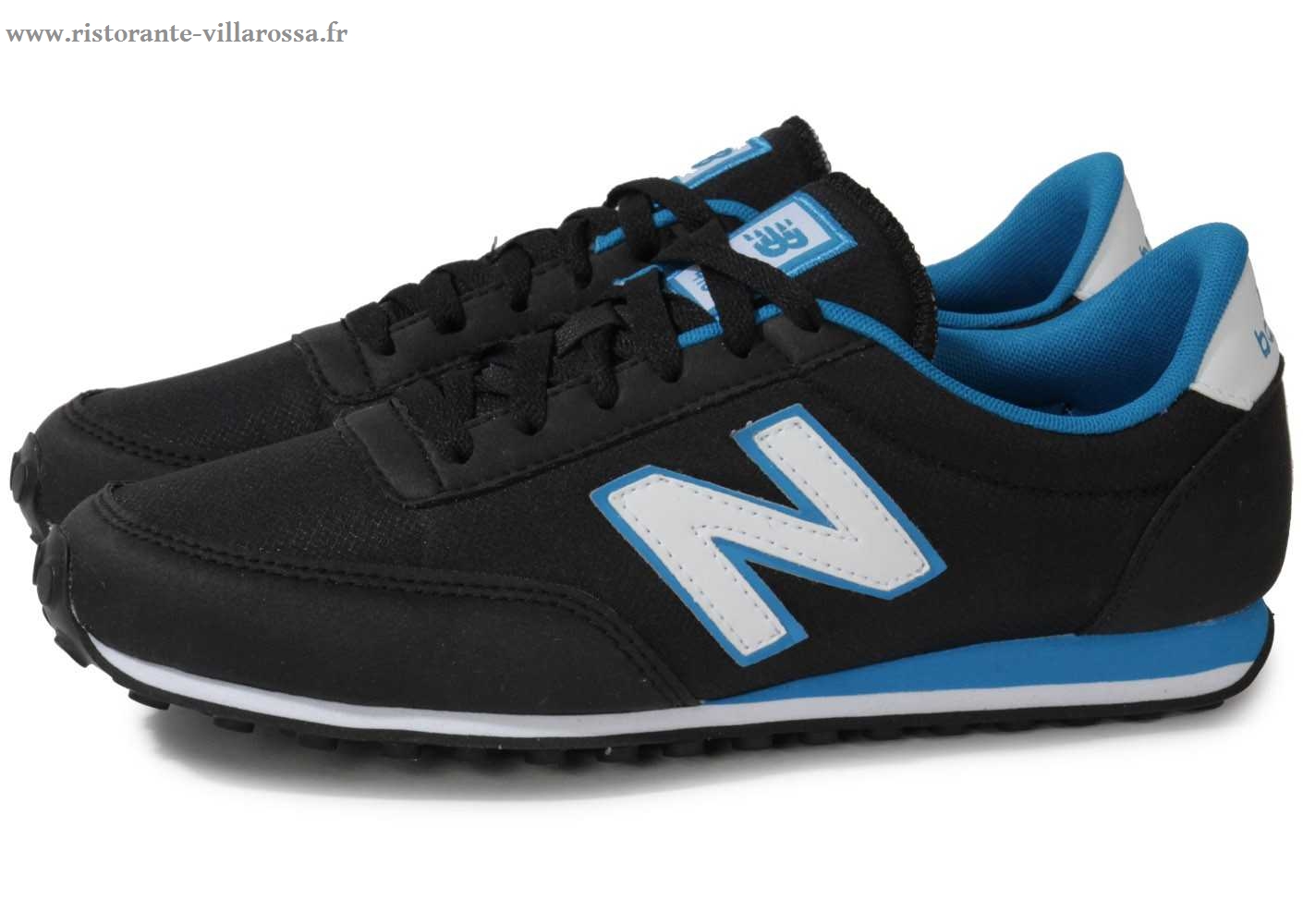 new balance homme noir et bleu, Nouvelle Collection Noir New Balance U410 Mnwb Noire Chaussures P4 Hzd Homme